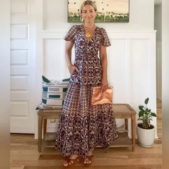 Anthropologie Multicolor Maxi Dress - Picture 15 of 15